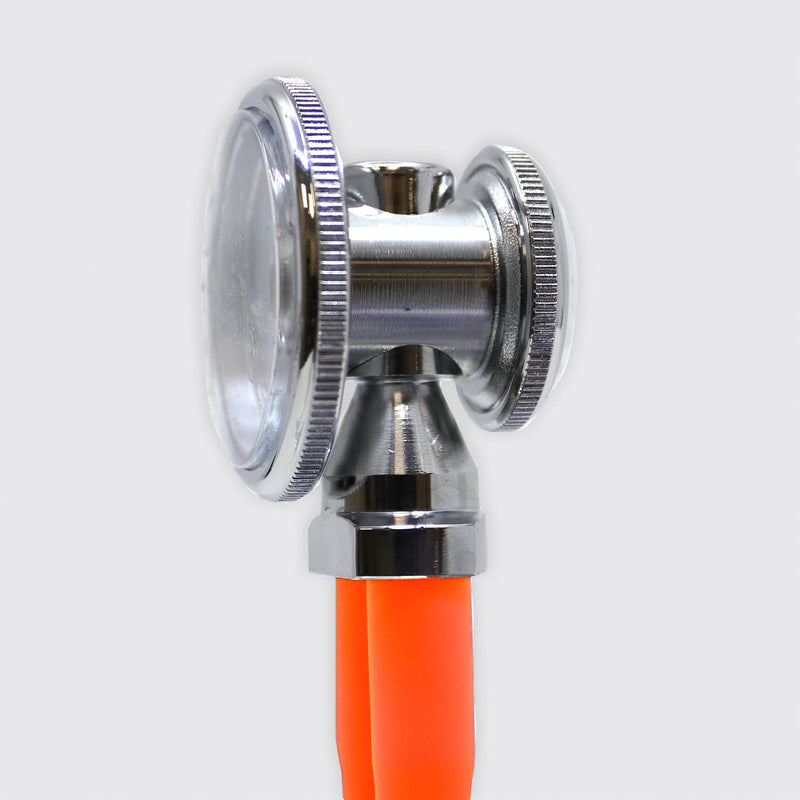[Australia] - Dixie Ems Sprague-Rappaport Type Two Tube Stethoscope – Orange 