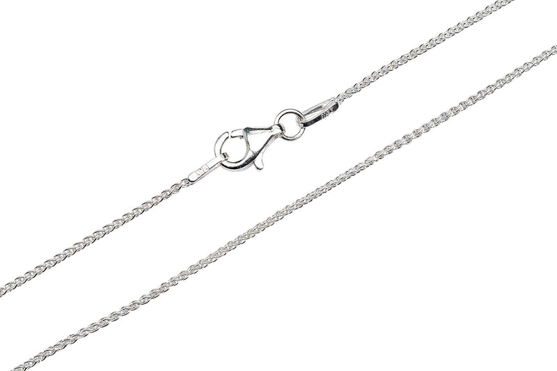 [Australia] - Sterling Silver Wheat Chain for Girl's 14 Inch 