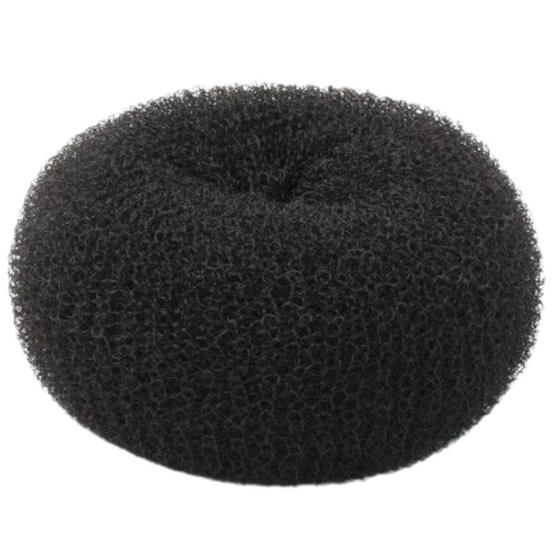 [Australia] - Topkids Accessories Hair Donut Bun Maker Set Bun Doughnut Hair Bun Shaper Bobby Pin Holder Donut Ring Styler Hair Bun Maker For Girls, Women, Ladies, Kids (Large, Black) L 