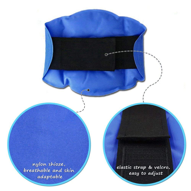 [Australia] - Ice Pack for Knee Reusable Gel Hot Cold Pack for Knee Replacement Surgery, Fast Pain Relief Ice Packs for Swelling, Sports Injury, Bursitis, Arthritis, Joint Pain - (9.8'' x 6.5'') 9.8'' x 6.5'' 