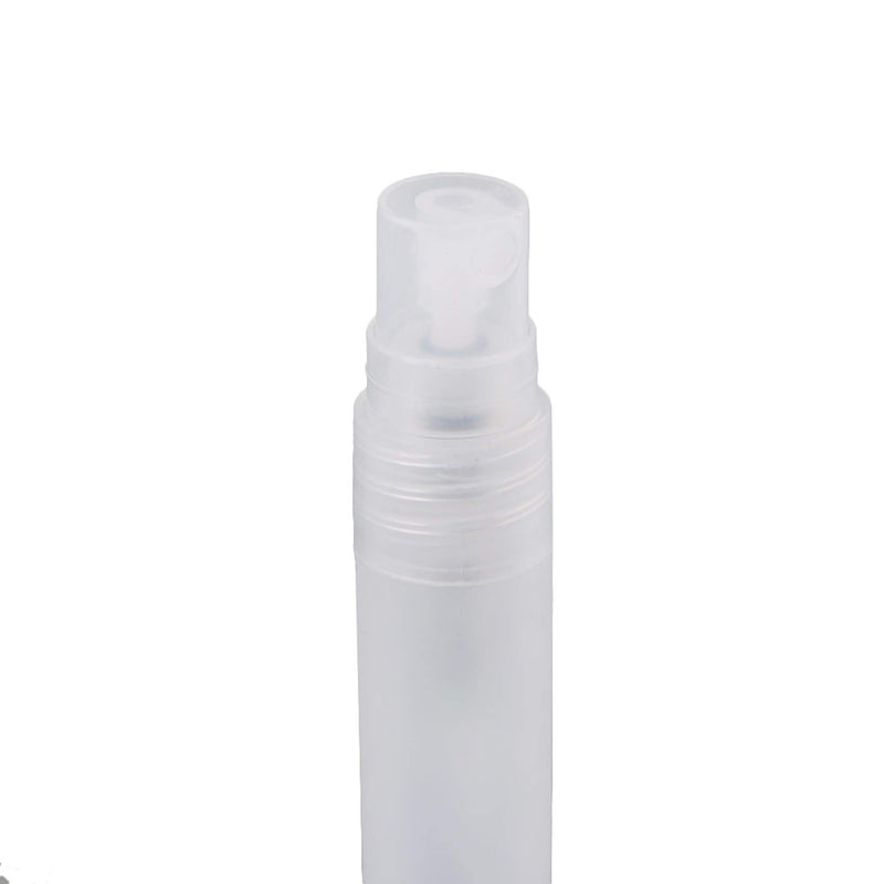 [Australia] - BQLZR Transparent Scrub 10ml Empty Plastic Bottles Sprayer Bottle Atomizer Makeup Tool Pack of 20 