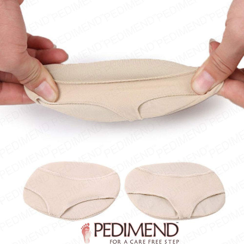 [Australia] - Pedimend Mortons Neuroma Pads | Forefoot Metatarsal Cushion Support | Sesamoiditis Gel Foot Pads | Gel Foot Cushion Insoles for Ball of Foot Pain | Fat Pad Atrophy 