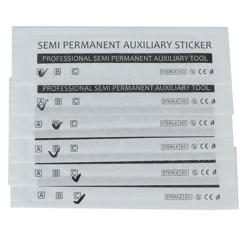 [Australia] - Professional Disposable Eyebrow Stickers, Mutiple Eyebrow Stencils + Semi Permanent Auxiliary Sticker Eyebrow Tattoo Tool for Women & Men - Creat Natural and Charming Eyebrow 
