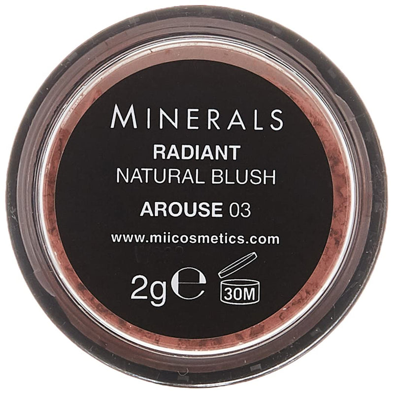 [Australia] - Mii Cosmetics Mineral Radiant Natural Powder Blusher, Arouse 