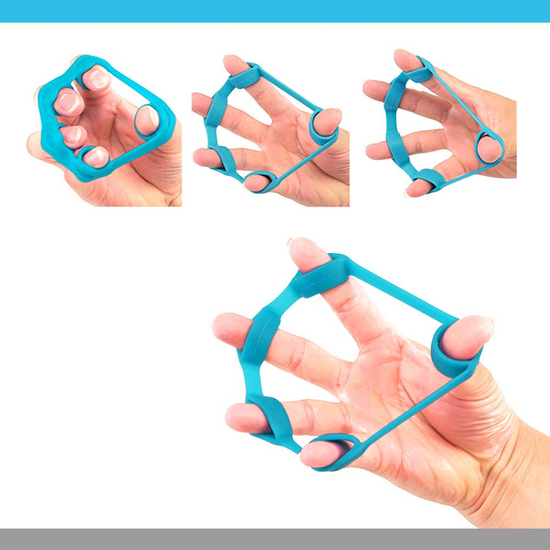 [Australia] - ZANPOON Finger Workout Stretcher Exerciser, Guitar Finger Strengtheners and Rock Climbing Trainer, 3 Different Levels 