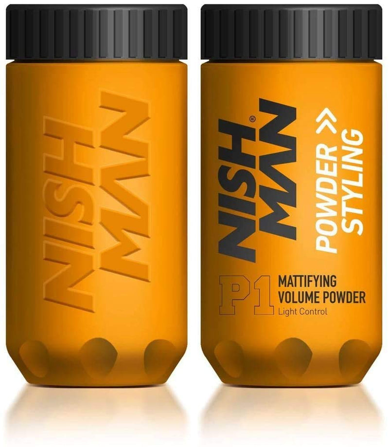 [Australia] - 2 x Nishman Mattifying Volume Powder Wax 2 Pcs (Comes with Foicy Packaging) 