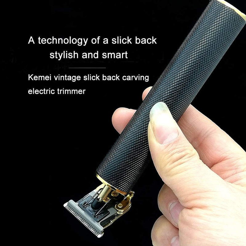 [Australia] - kemei mens clipper cordless Hair Clippers, Razor Electric Professional Beard Trimmer Grooming Shaving Machine Self Hair Cutting Haircut Trimmers Cutter，gold black 