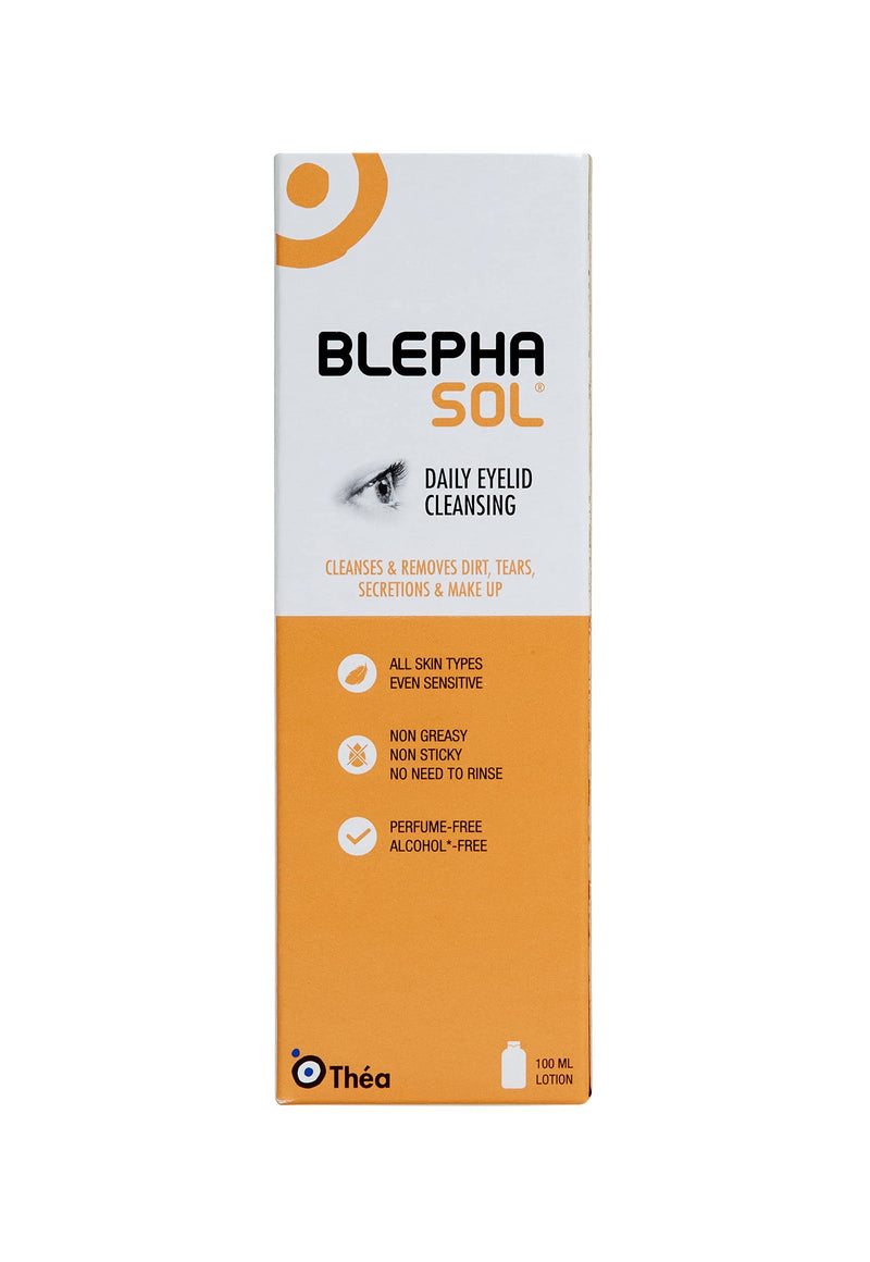 [Australia] - 2 x Blephasol Micelle Lotion 100ml | for Daily Hygiene of Sensitive Eyes | Cleanses and Removes Dirt, Tears Secretions and Make-up 