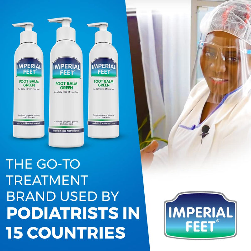 [Australia] - Foot Balm Green - Cream for dry skin - For dry feet - Anti Fungal Prevention - Aloe Vera - 150 ML - Imperial Feet 150 ml (Pack of 1) 