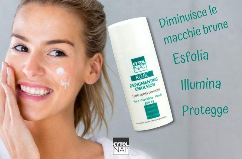 [Australia] - CYTOLNAT¬Æ Kojic 30 ml ‚Äì Depigmenting Emulsion 30 ml - Care of brown spots - Face, d√©collet√©, hands - SPF 15. 