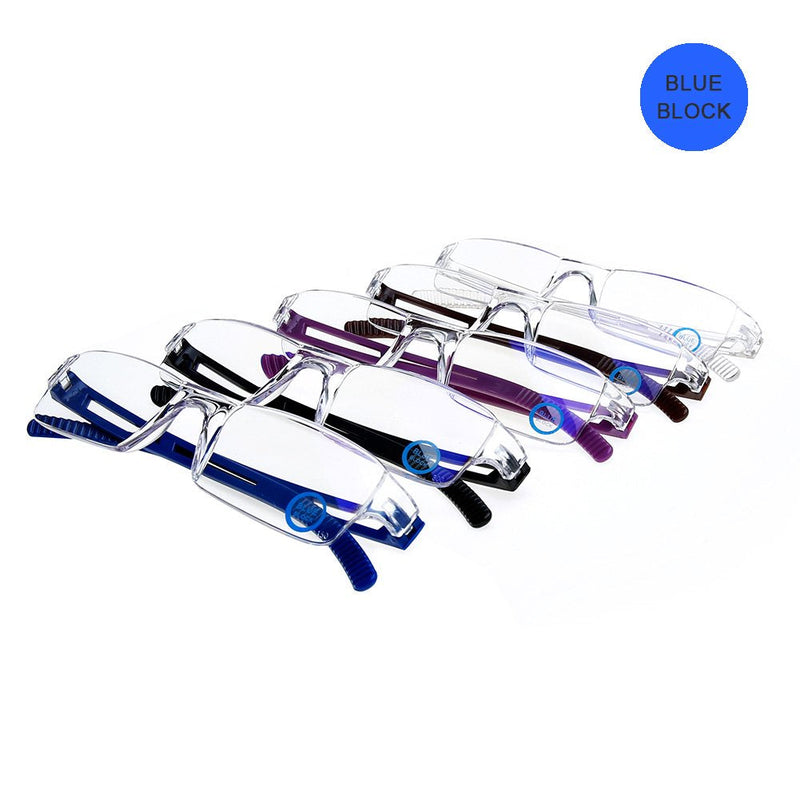 [Australia] - DOOViC 5 Pack Blue Light Blocking Reading Glasses Computer Readers Anti Eyestrain 3.0 5 Colors 3.0 x 