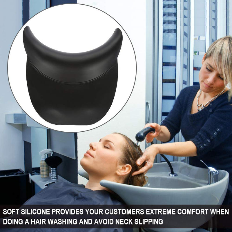 [Australia] - Shampoo Neck Cushion,Salon Spa Silicone Shampoo Bowl Gripper Hair Washing Sink Neck Rest Cushion,good helper for hair salon 