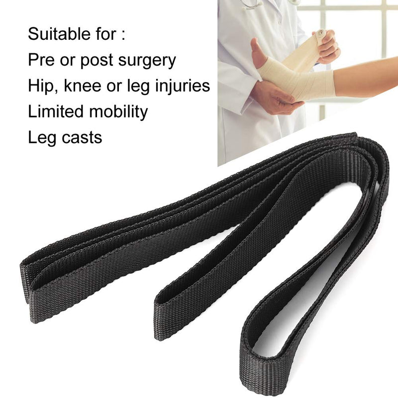 [Australia] - Leg Lifter Strap, Rigid Foot Lifter,Durable Nylon Leg Lifter Mobility Aids Leg Lifter with Foot Strip Mobility for Disability Elderly 