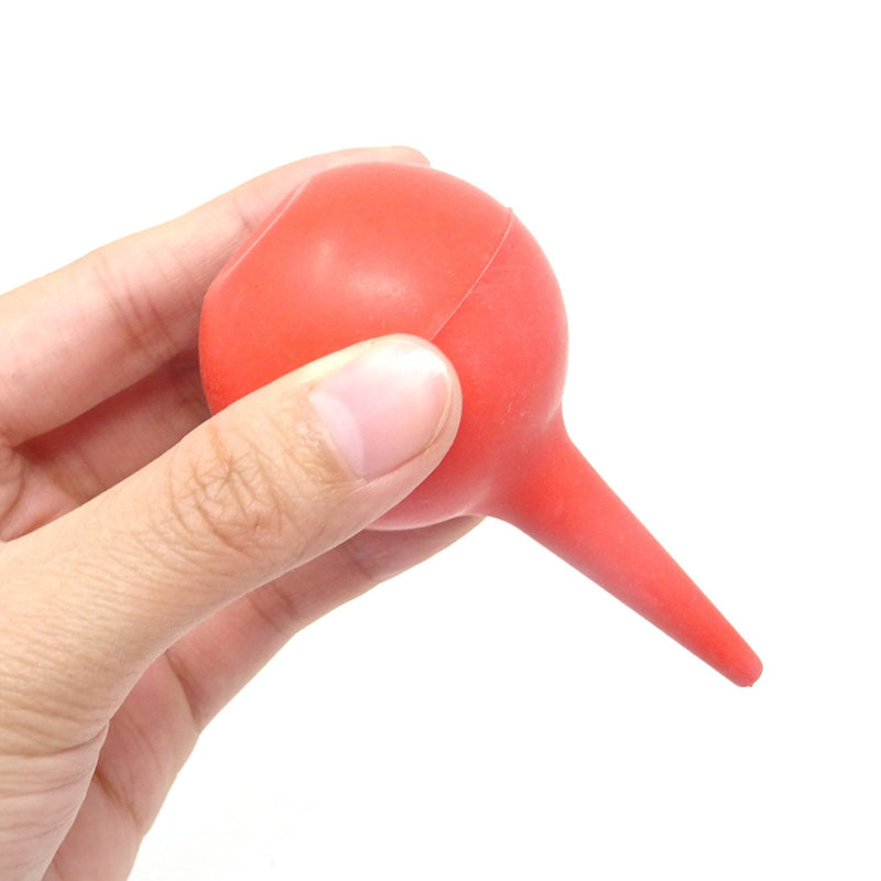 [Australia] - Honbay 3PCS Laboratory Tool Red Rubber Squeeze Bulb Ear Syringe Ball,30ml,60ml,90ml 