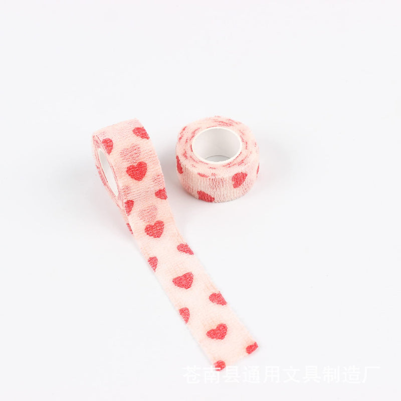 [Australia] - Finger Tape 2.5cm Self Adhesive Elastic Bandage Tape Breathable Non-Woven Finger Protectors for Writing, Sport 8 Rolls 