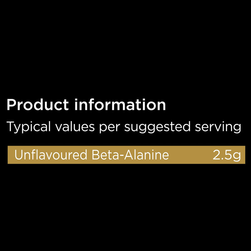 [Australia] - Healthspan Elite All Blacks Beta Alanine (250g) | Pre-Workout | Non Essential Amino Acid | Production of Carnosine | Unflavoured | Gluten Free | Vegan 