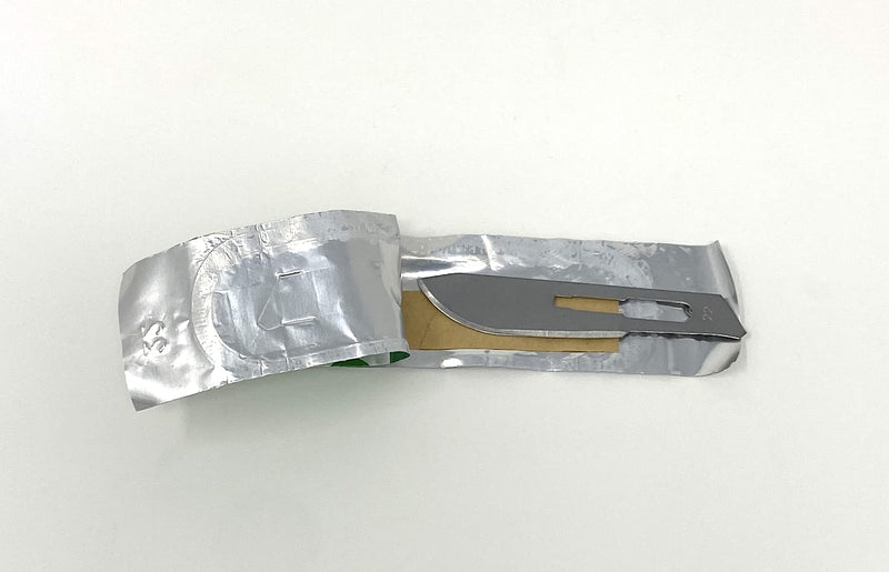 [Australia] - Disposable Surgical Scalpel Blades Sterile High Grade Carbon Steel 2.1% 10xx Individually Foil Wrapped by P&P MEDICAL SURGICAL Size 36 Box of 100 