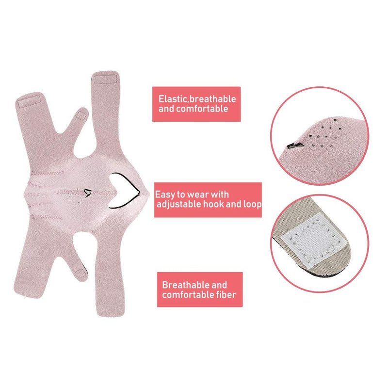 [Australia] - Facial Slimming Mask Full coverage Lifting Face Belt Weight Loss Double Chin Care Skin Relief Wrinkle Bandage of Beauty 