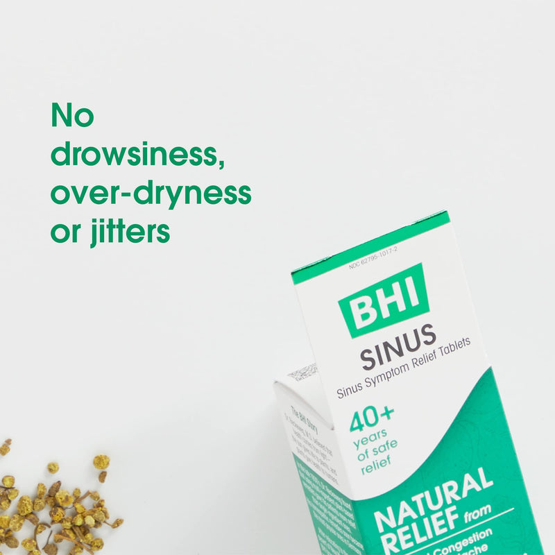 [Australia] - BHI Sinus, Natural Sinus Congestion Relief, Homeopathic Support for Nasal Cold Symptoms and Headache, 100 Tablets 