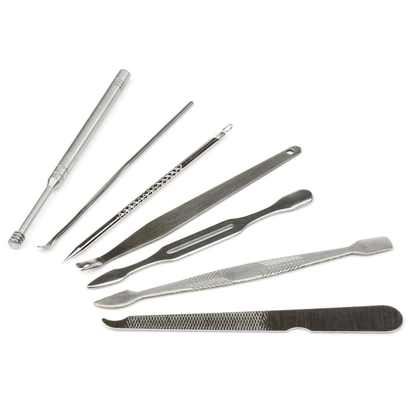 [Australia] - H&S Nail Clippers Manicure Set Grooming Kit for Thick Nails Cuticle Remover Toe Nail Toenail Care Cutter Pedicure Travel Tool Kit Set Men Women 