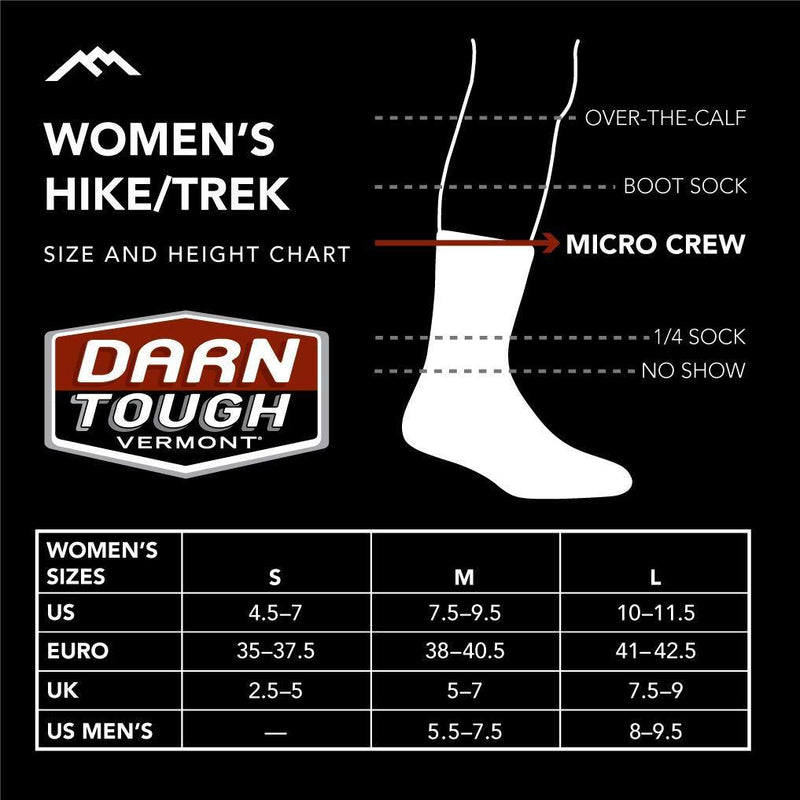 [Australia] - Darn Tough Micro Crew Light Cushion Sock - Women's 