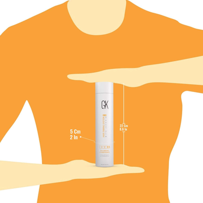 [Australia] - GK HAIR Global Keratin Balancing Hair Conditioner (300ml / 10.1 fl. oz.) For Dry Damaged and Frizzy Hairs | Extremely Moisturized and Nourished Your Hairs With Argan Oil - For All Hair Types. 300ml 