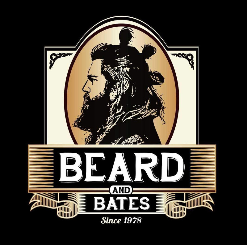 [Australia] - Beard & Bates | 1878 Black Label Shears | Premium Grooming Scissors with Holster for Beards and Mustaches 