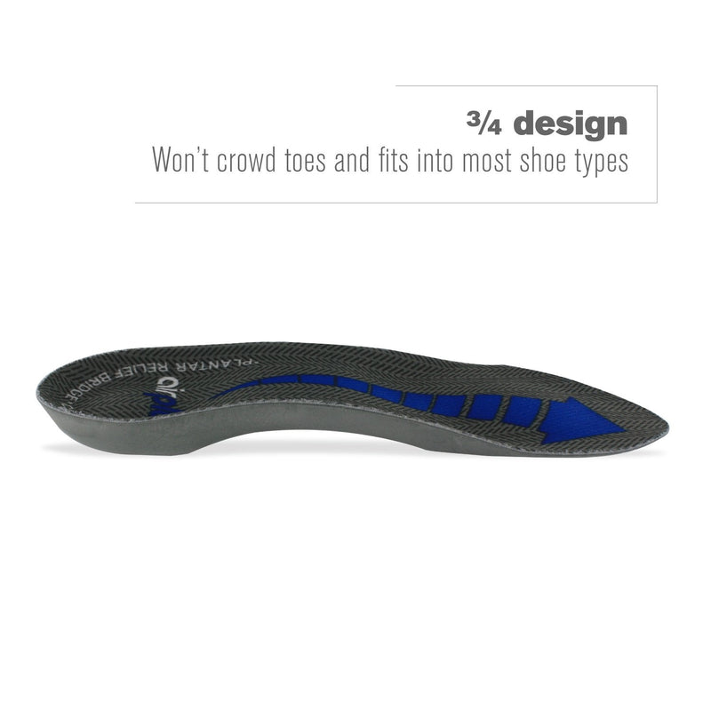 [Australia] - Airplus Plantar Fasciitis Orthotic Shoe Insole for Extra Cushioning and Pain Relief Blue 