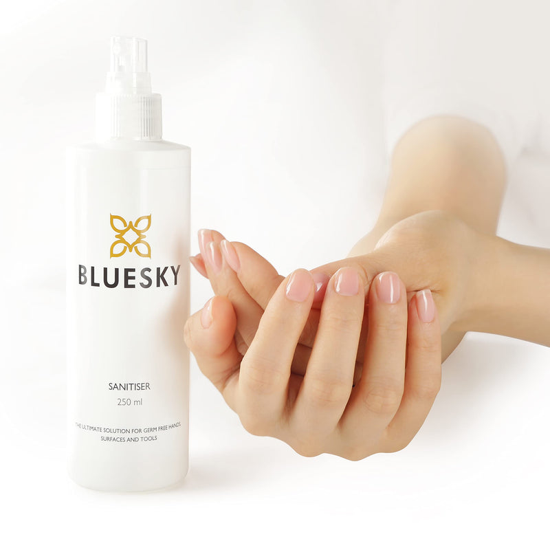 [Australia] - Bluesky Hand Sanitiser Spray For Nails and Surfaces, Antibacterial Cleanser, 99.9 Percent Isopropyl Alcohol, 250 ml 