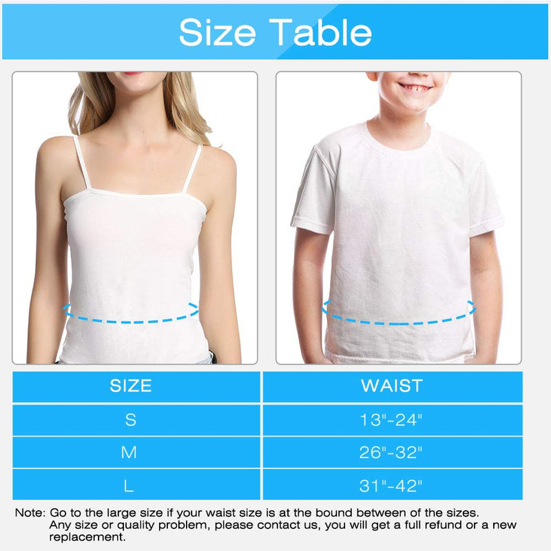 [Australia] - Posture Corrector for Kids, Upper Back Posture Brace for Teenagers Under Clothes Spinal Support to Improve Slouch, Prevent Humpback, Relieve Back Pain Large (Pack of 1) 