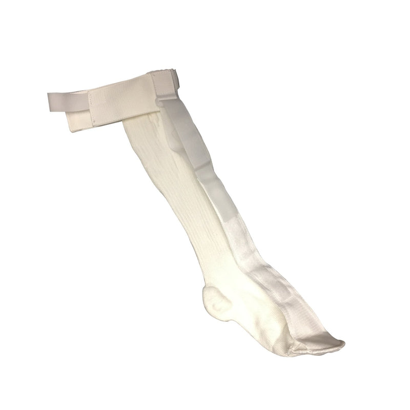 [Australia] - Night Sock, Plantar Fasciitis, Achilles Tendonitis, Step Arch Tight Calf Muscle Support, White, Small 