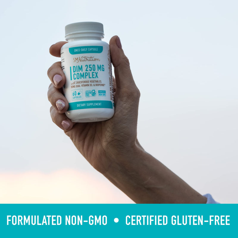 [Australia] - DIM Supplement 250 mg - Estrogen Balance for Women - Hormone Menopause Relief, Hormonal Acne Treatment, PCOS & Estrogen Metabolism Support Supplements with Dong Quai - Gluten-Free, 2-Month Supply DIM 250 Veggie Complex 
