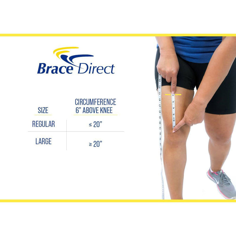 [Australia] - Brace Align Stabilizing ROM HInged Knee Brace - for ACL/PCL Injuries, Patella Support, Sprains, Hypertension and More for Men and Women… Large 