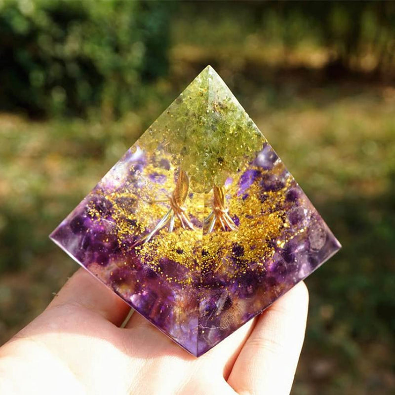 [Australia] - ycyingcheng Pyramid Ogan Crystal Energy Tower Nature Reiki Chakra Crushed Stone, Natural Pyramid Ogan Crystal Energy Tower Energy Healing Reiki Chakra Crushed Stone Jewelry Home Office, 6cm A 