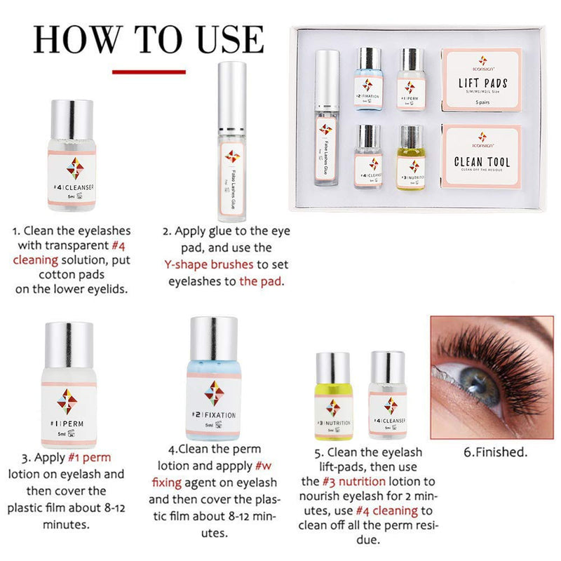 [Australia] - Lash Lift Kit Eyelash Perm Kit,Professional Eyelash perming kit,Lash Lifts,Lash Curling,Semi-Permanent Curling Perming Wave Suitable For Salon (Glue Upgraded VersionÔºâ 