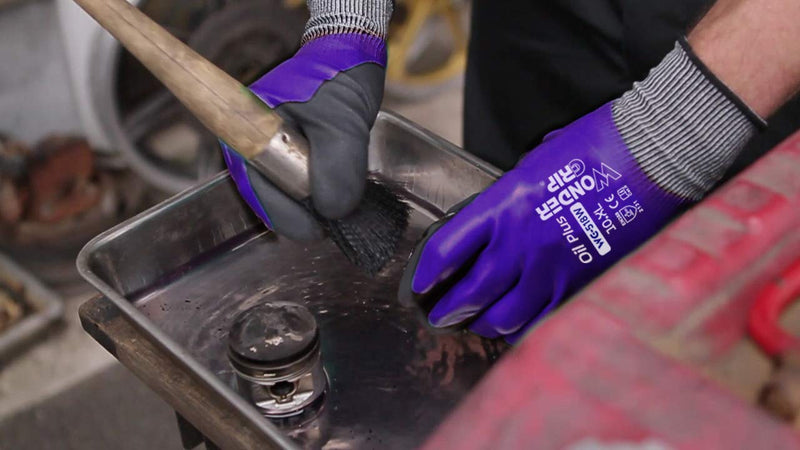 [Australia] - Wonder Grip WG-518W Oil Plus Oil-resistant Gloves, Size M/08 