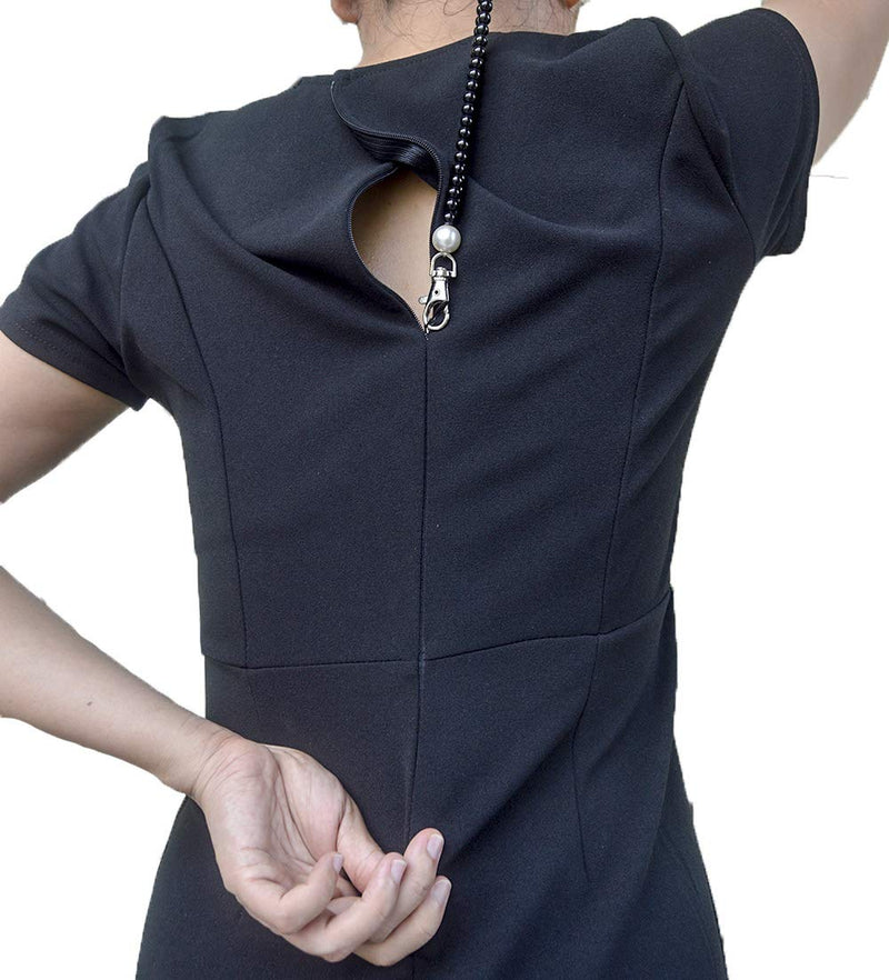 [Australia] - Dress Zipper Puller Zipper Helper Zipping Up Down Dress and Boot Yourself Zip Hook Help Assistant Aid Tool 