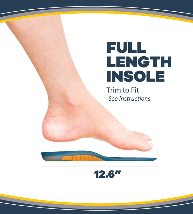 [Australia] - Dr. Scholl's 10601918 Pain Relief Orthotics Insoles for Heavy Duty Support for Men, Size 8-14 (Pack of 1) .0 Men's 8-14 