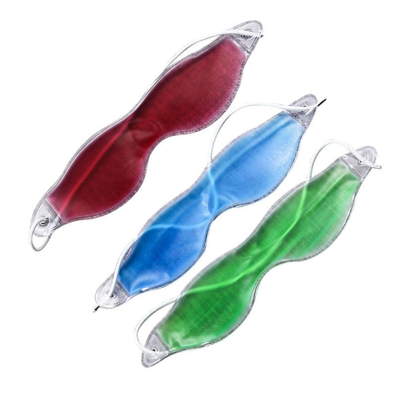 [Australia] - Rosenice gel eye mask 3 pieces cooling eye masks with non-toxic safe liquid migraine to relieve pain (as shown) 