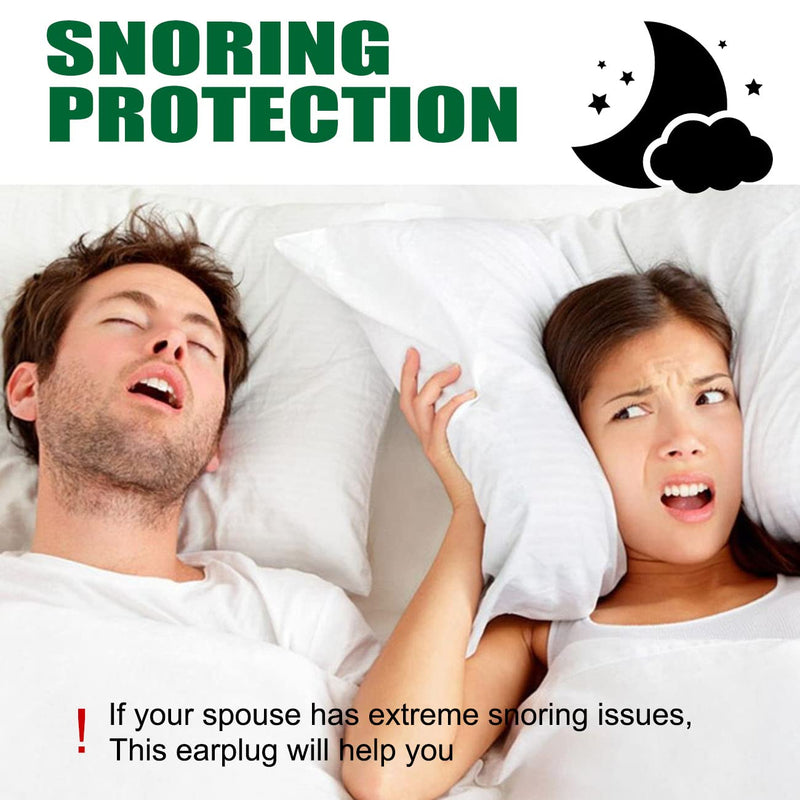 [Australia] - Ear Plugs for Sleeping (12 Pairs) by ToSSme® I Soft Silicone Ear Plugs I Noise ReductionReusable Swimming Ear Plugs 