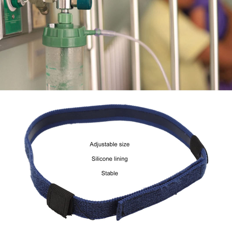 [Australia] - Nasal Cannula Headband,ANGGREK Nasal Cannula Headband Nasal Cannula Holder Ear Protector Prevent Ear Soreness Ear Protector Cannula Holder(Dark Blue) Dark Blue 