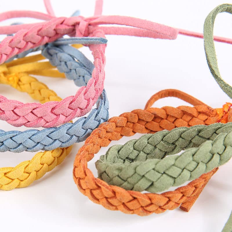 [Australia] - Mosquito Repellent Bracelet 10 Pack, Adjustable Leather Deet-Free Natural Insect Mosquito Bands for Adults & Kids, 350 Hour Insect Repellent Protection 