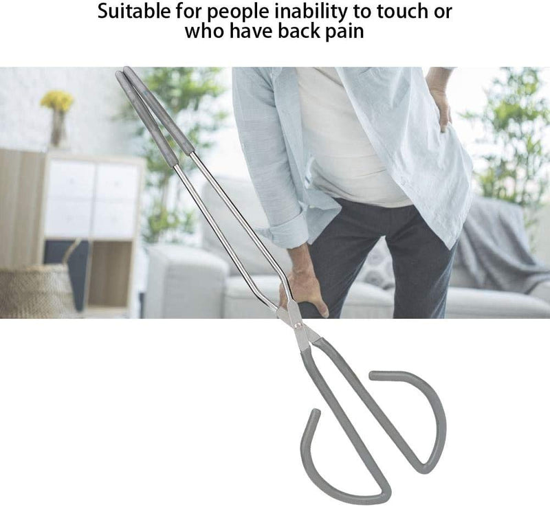 [Australia] - Healthman Toilet Paper Tongs,Toilet Aid for Self-Wiping, Bottom Wiper Aids for Pregnant Women Self-Wipe Hygiene Assistance Tool for Elderly (15inch) 15inch 