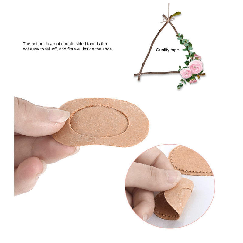 [Australia] - 3 Sheets Heel Stickers Blister Prevention Pads Adhesive Moleskin Tape Corn Pads for Foot Toe Heel 