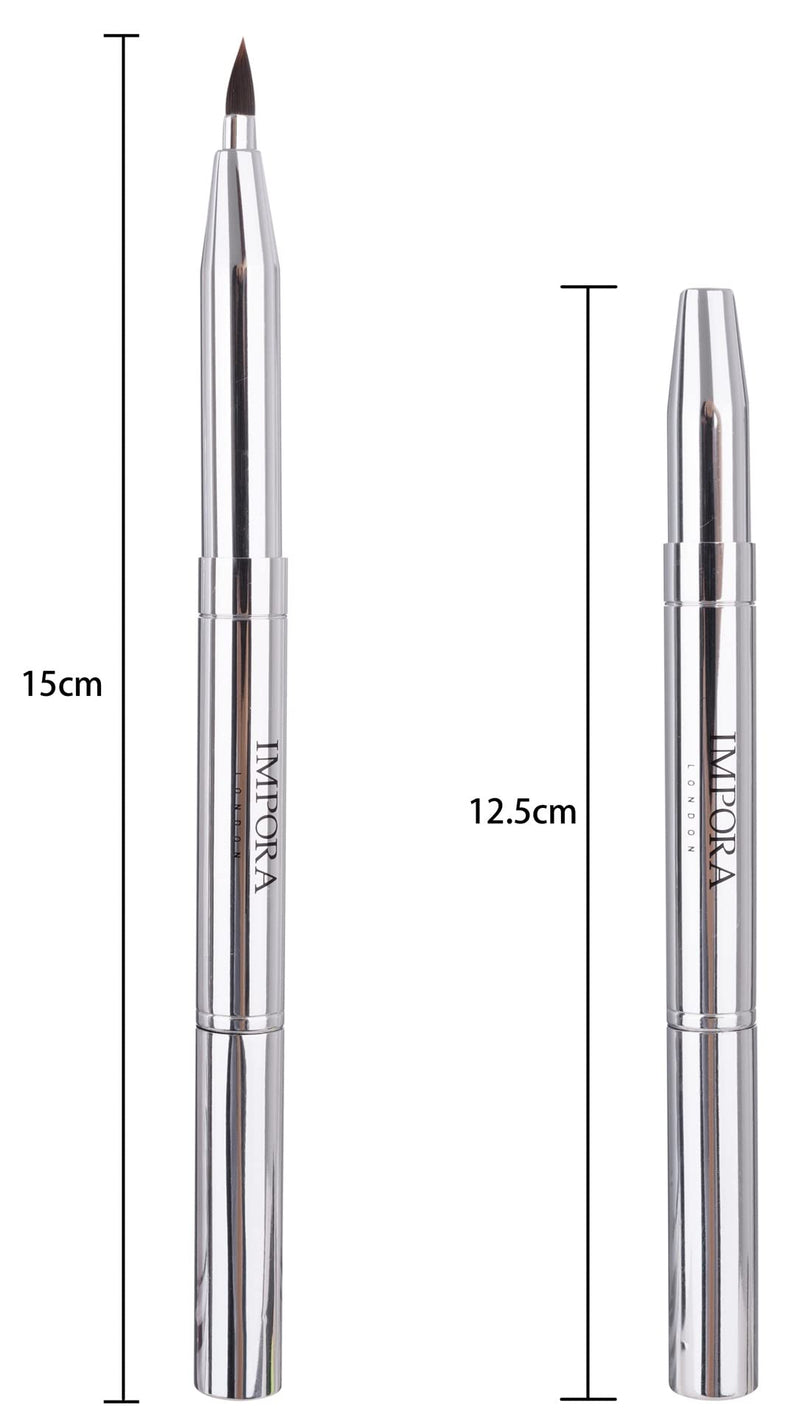 [Australia] - Retractable Lip Makeup Brush by Impora London. Perfect for Travel, lightweight, Handbag Ready 