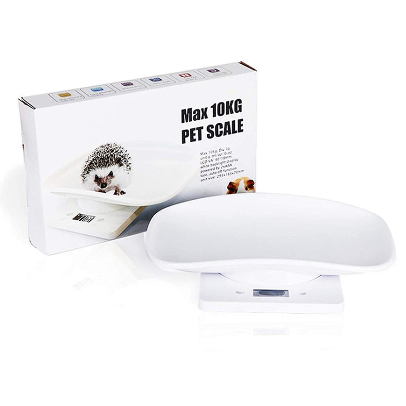 [Australia] - Digital Pet Scale LCD Electronic Weighing Scale, Kitchen Food Scale,Mini Precision Grams Weight Balance Scale with High Precision g/ml/oz/lb for Dog/Cat/ Hamster/Tortoise/ Lizard Small Animals 