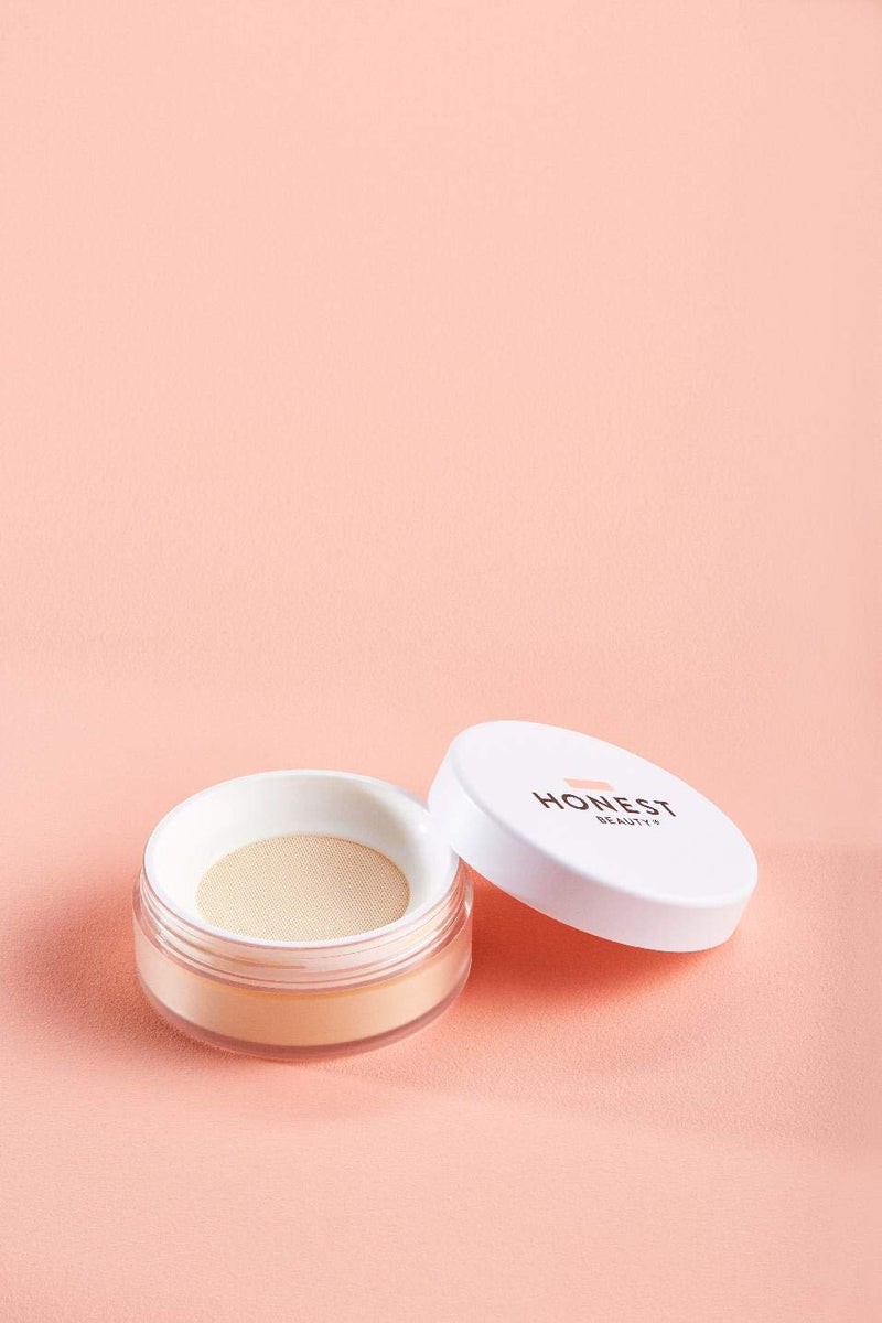 [Australia] - Honest Beauty Invisible Blurring Loose Powder | VEGAN | Blur, Mattify & Set Makeup, Beige, 0.56 oz 