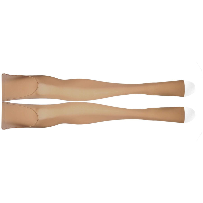 [Australia] - NuVein Surgical Stockings, 18 mmHg Support for Embolic Recovery, Medical Unisex Fit, Thigh High, Open Toe, Beige, Large Large (Pack of 2) 