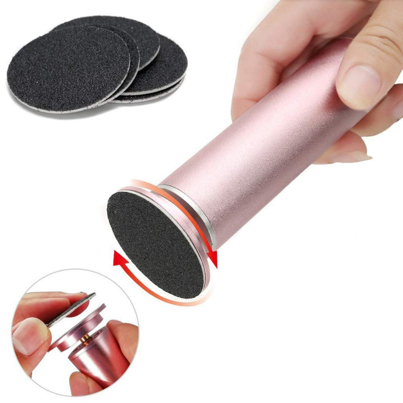 [Australia] - Minkissy 60Pcs Foot File Replacement Pads Self- Adhesive Sandpaper Discs for Electric Foot Callus Remover Foot Care Tool (Specification 60) 