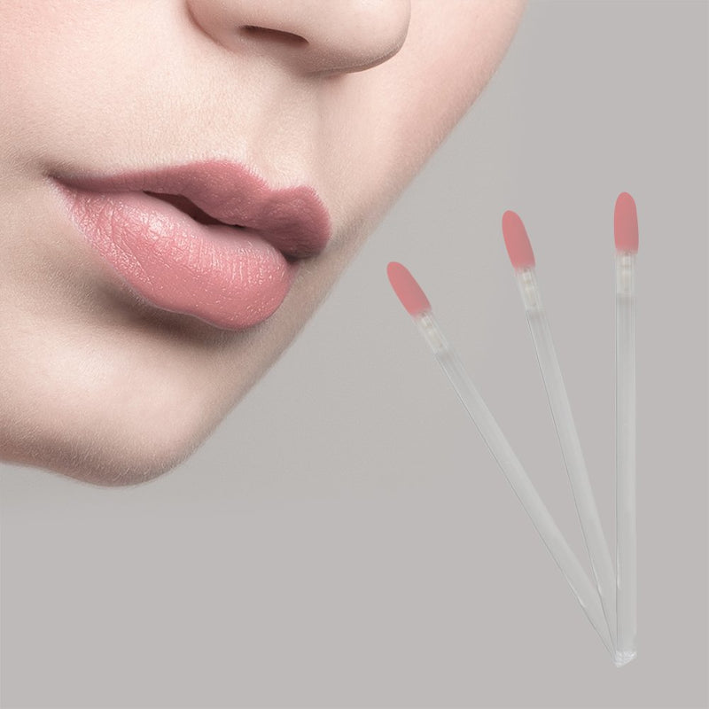 [Australia] - Shintop Disposable MakeUp Lip Brush Lipstick Gloss Wands Applicator Perfect Make Up Tool (100pcs clear) 